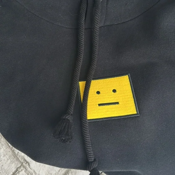 Acne Studios Face Patch Hoodie - Picture 5 of 10
